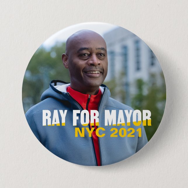 NYC Mayor 2021 Ray McGuire Knapp (Framsida)