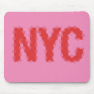NYC Mousepad (röd rosa) Musmatta