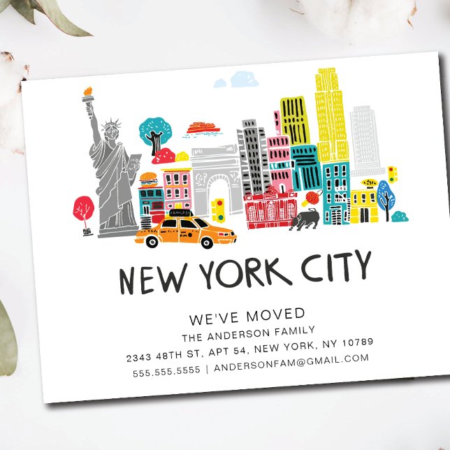 NYC New Beginnings Flytta Notification Meddelande (Skapare uppladdad)