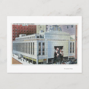 NYC, New York42nd Street View of Terminals Vykort