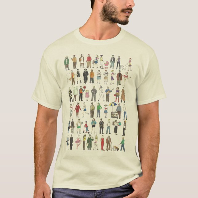 NYC New York City Citizens Humans People Tee (Framsida)