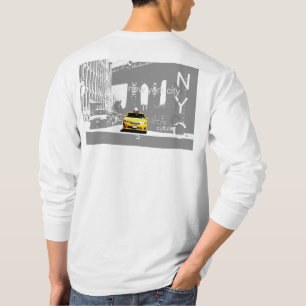 Nyc New York City Gult Taxi Brooklyn Bridge T Shirt