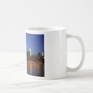 NYC New York City Manhattan Night Kaffemugg