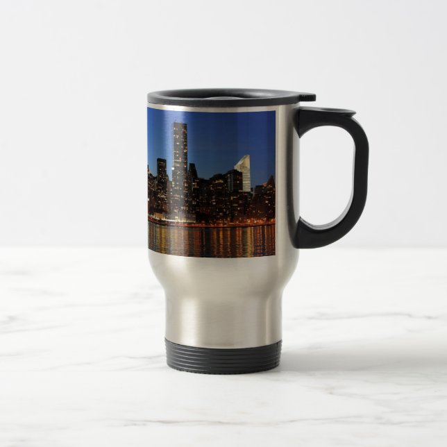 NYC New York City Manhattan Night Resemugg (Höger)