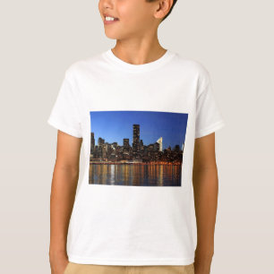 NYC New York City Manhattan Night Tee Shirt