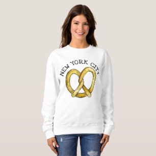 NYC New York City Salty Soft Pretzel Foodie T Shirt