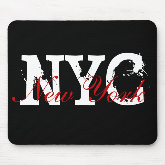 NYC New York Mousepad Musmatta (Framsidan)