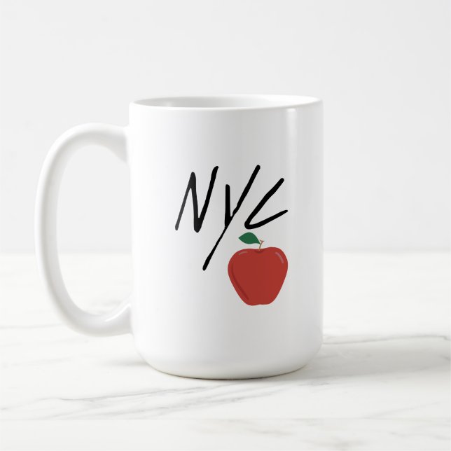 NYC NEW YORK STAD KAFFEMUGG (Vänster)