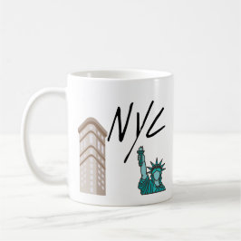 NYC NEW YORK STAD KAFFEMUGG