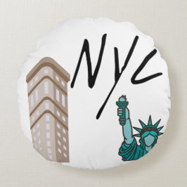 NYC NEW YORK STAD RUND KUDDE
