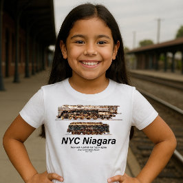 NYC Niagara – American Train Steam Locomotive T Shirt