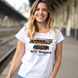 NYC Niagara – American Train Steam Locomotive T Shirt