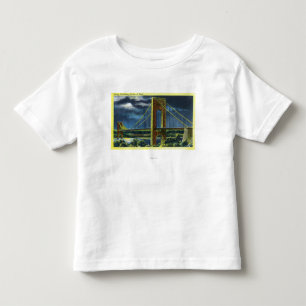 NYC nya YorkGeorge Washington överbryggar på T-shirt