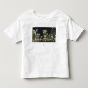 NYC nya YorkView av tider kvadrerar på natten nr. T-shirt