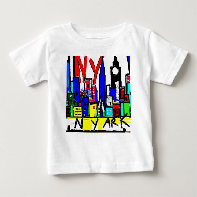 NYC Originalteckning T Shirt (Framsida)