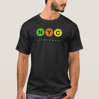 NYC Pickleball-logotyp - Mörk T Shirt