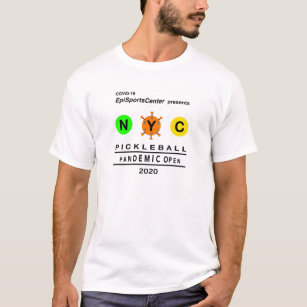 NYC Pickleball Pandemic - på lätta kläder T Shirt