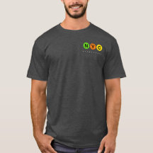 NYC Pickleball - Pocket-Mörk-kläder T-Shirt