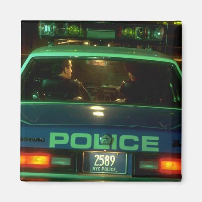 NYC. Polis Magnet (Framsidan)