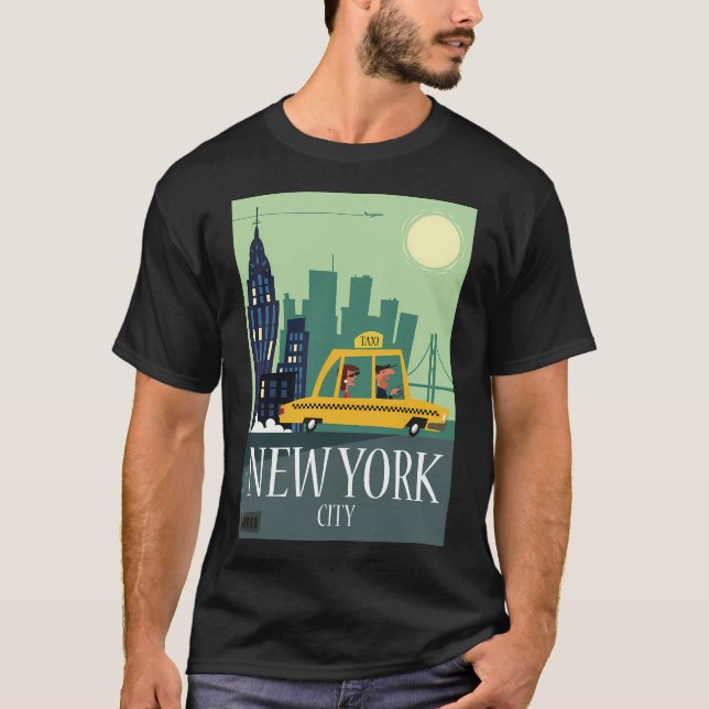 Nyc Poster T Shirt (Framsida)