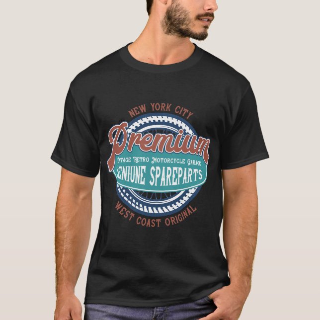 NYC Premium T Shirt (Framsida)