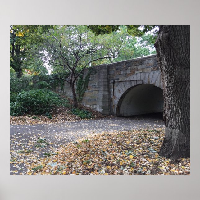 NYC Riverside Park Photograph New York Poster (Framsidan)