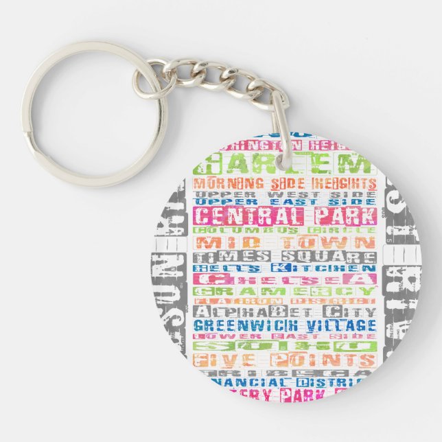 NYC:s omgivningar - regnbåge (Framsidan)