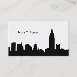 NYC:s siluett, Empire State Bldg #1 Visitkort