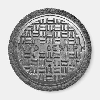 NYC Sewer Cover Magnet