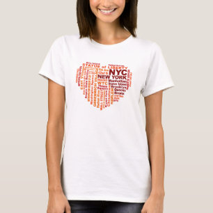NYC-skjorta - välj stil & färg T-shirt