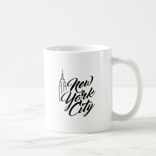 NYC-skripttext Kaffemugg