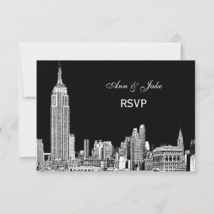 NYC Skyline 01 Etchd DIY BG Color RSVP #2 OSA Kort