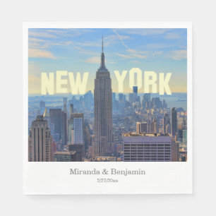 NYC Skyline ESB World Trade 2C L Pappersservett