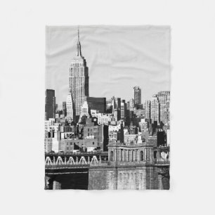 NYC Skyline II Fleecefilt