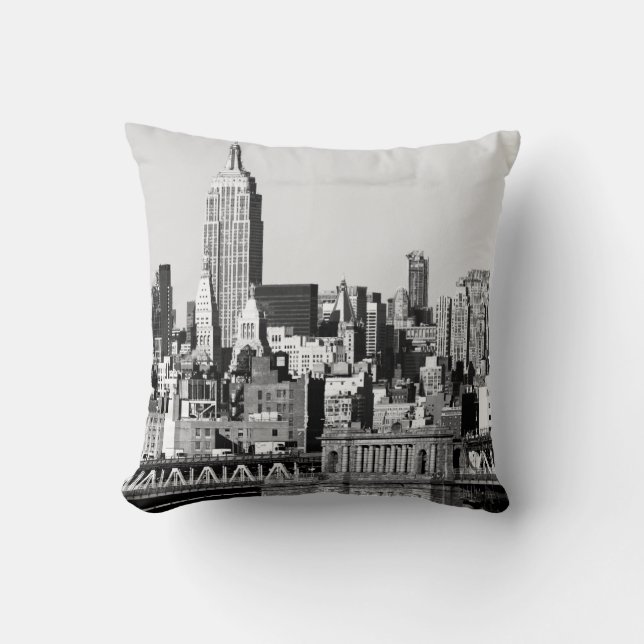 NYC Skyline II Kudde (Framsida)
