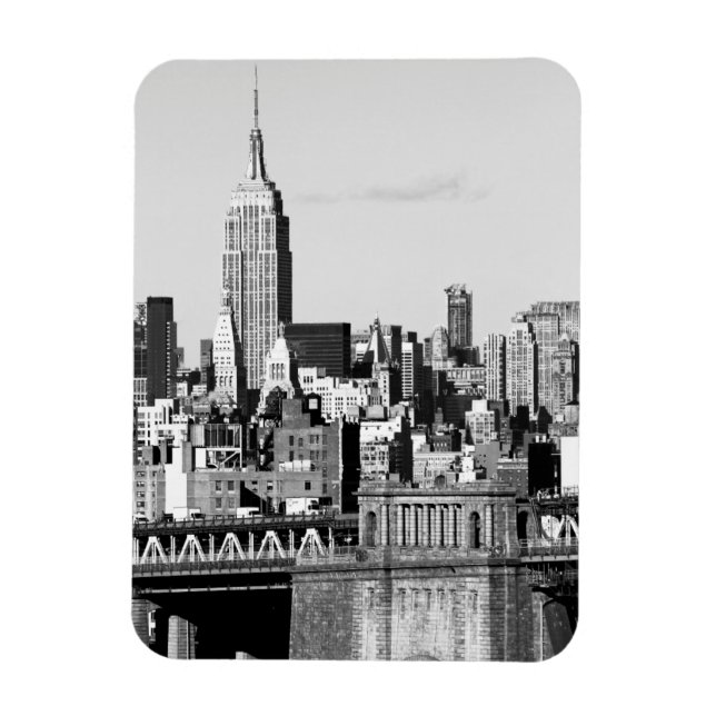 NYC Skyline II Magnet (Vertikal)