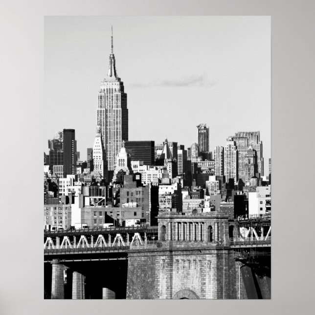 NYC Skyline II Poster (Framsidan)