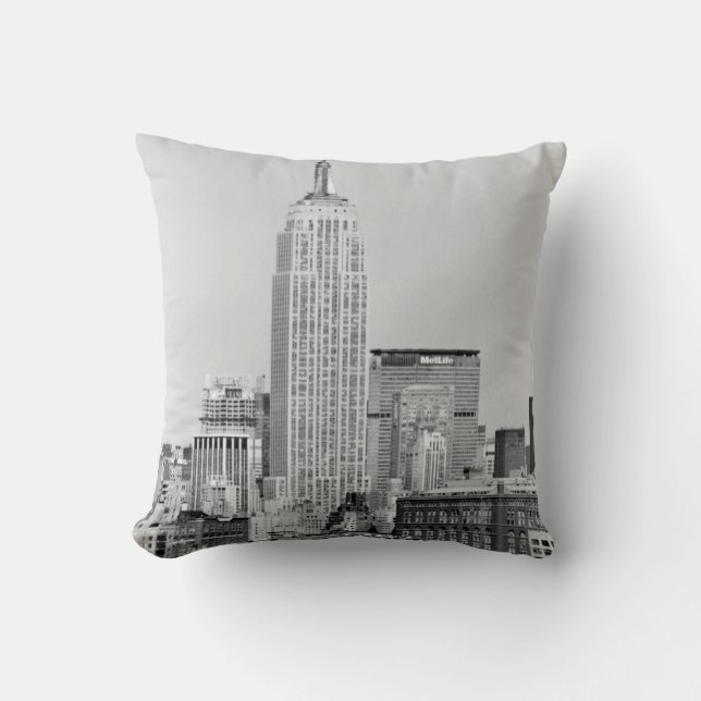 NYC Skyline IV Kudde (Framsida)