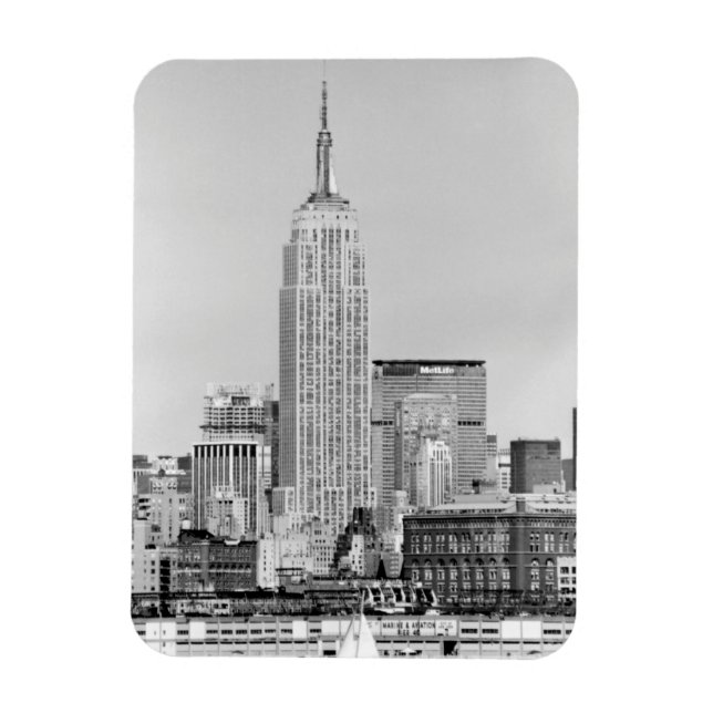 NYC Skyline IV Magnet (Vertikal)