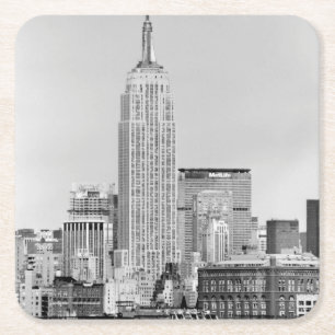NYC Skyline IV Underlägg Papper Kvadrat