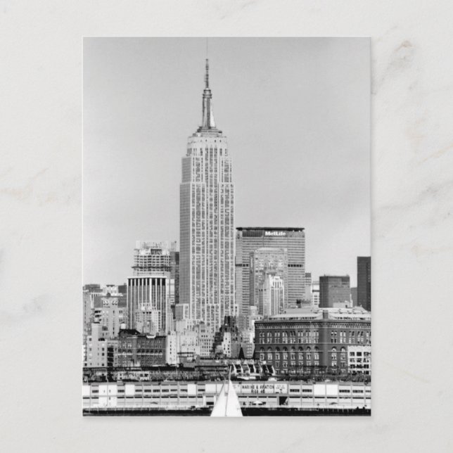 NYC Skyline IV Vykort (Framsida)