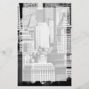 NYC Skyline IX Brevpapper