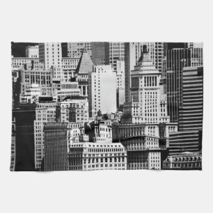 NYC Skyline IX Kökshandduk