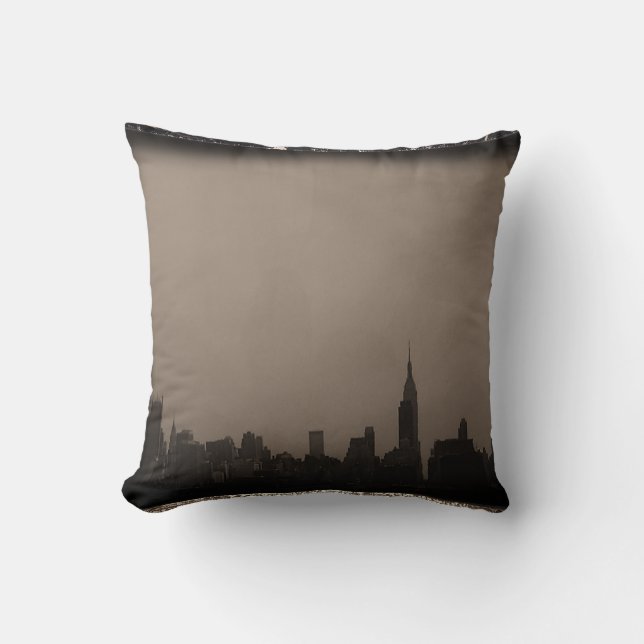 NYC Skyline Kudde (Framsida)