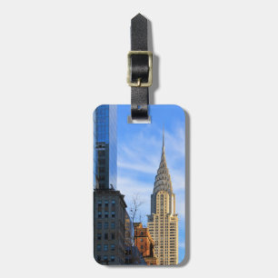 NYC Skyline: Midtown View of the Chrysler Byggnad Bagagebricka