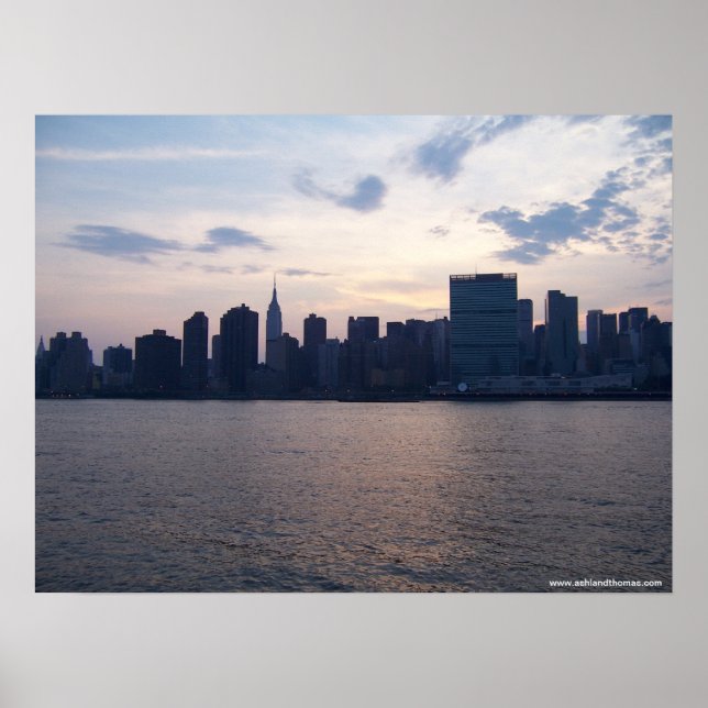NYC Skyline - Poster (Framsidan)