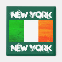 NYC St. Patrick's Day Firande - Irländsk flagga