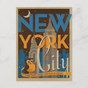 NYC - Staden som aldrig sover Vykort