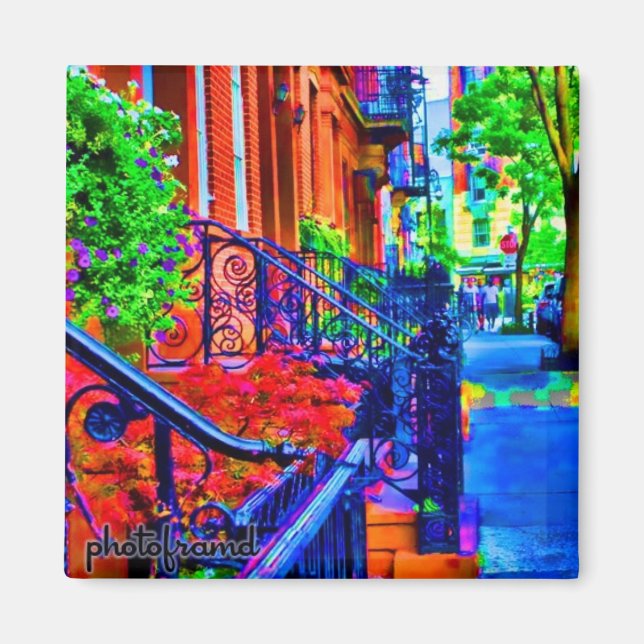 NYC Street1-post Magnet (Framsidan)
