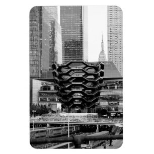 NYC Street i Monochrome Magnet